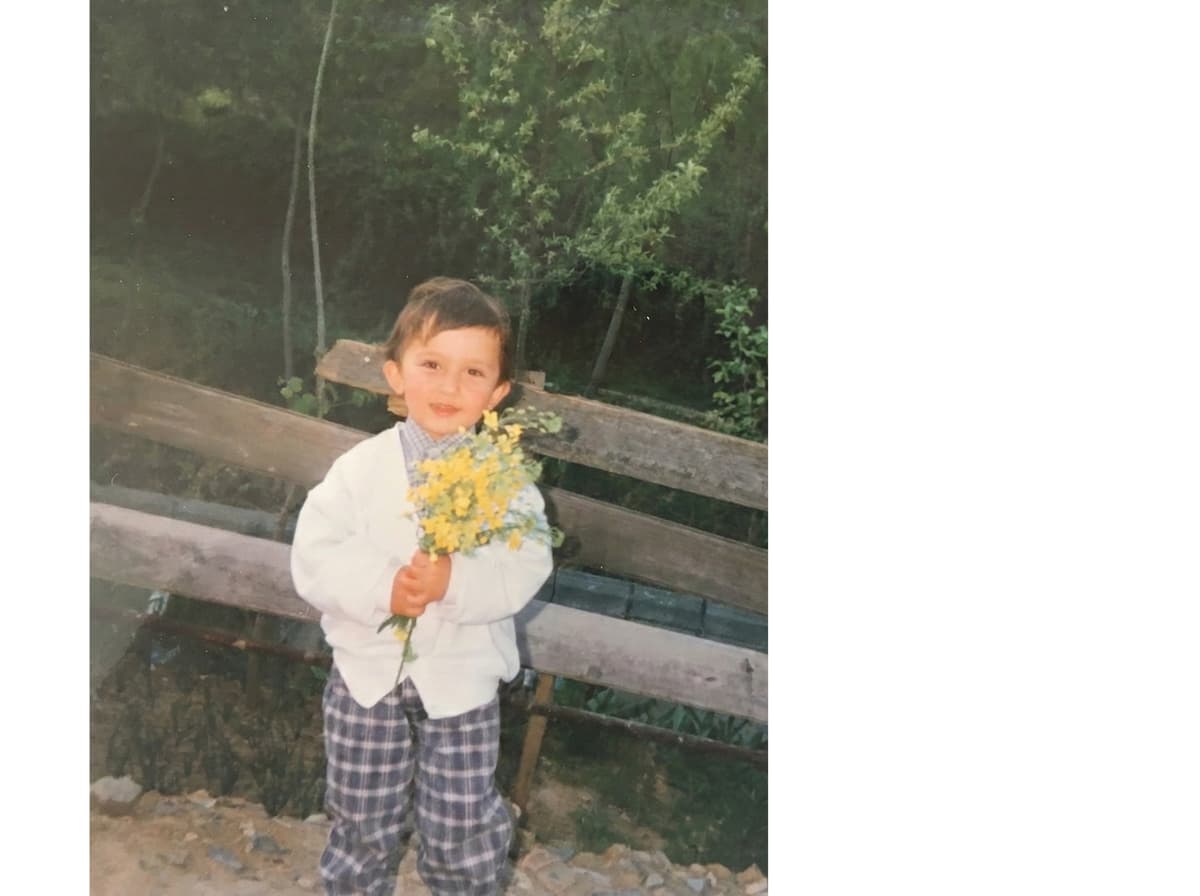 Mücahit Emin Türk — çocukluk fotoğrafı